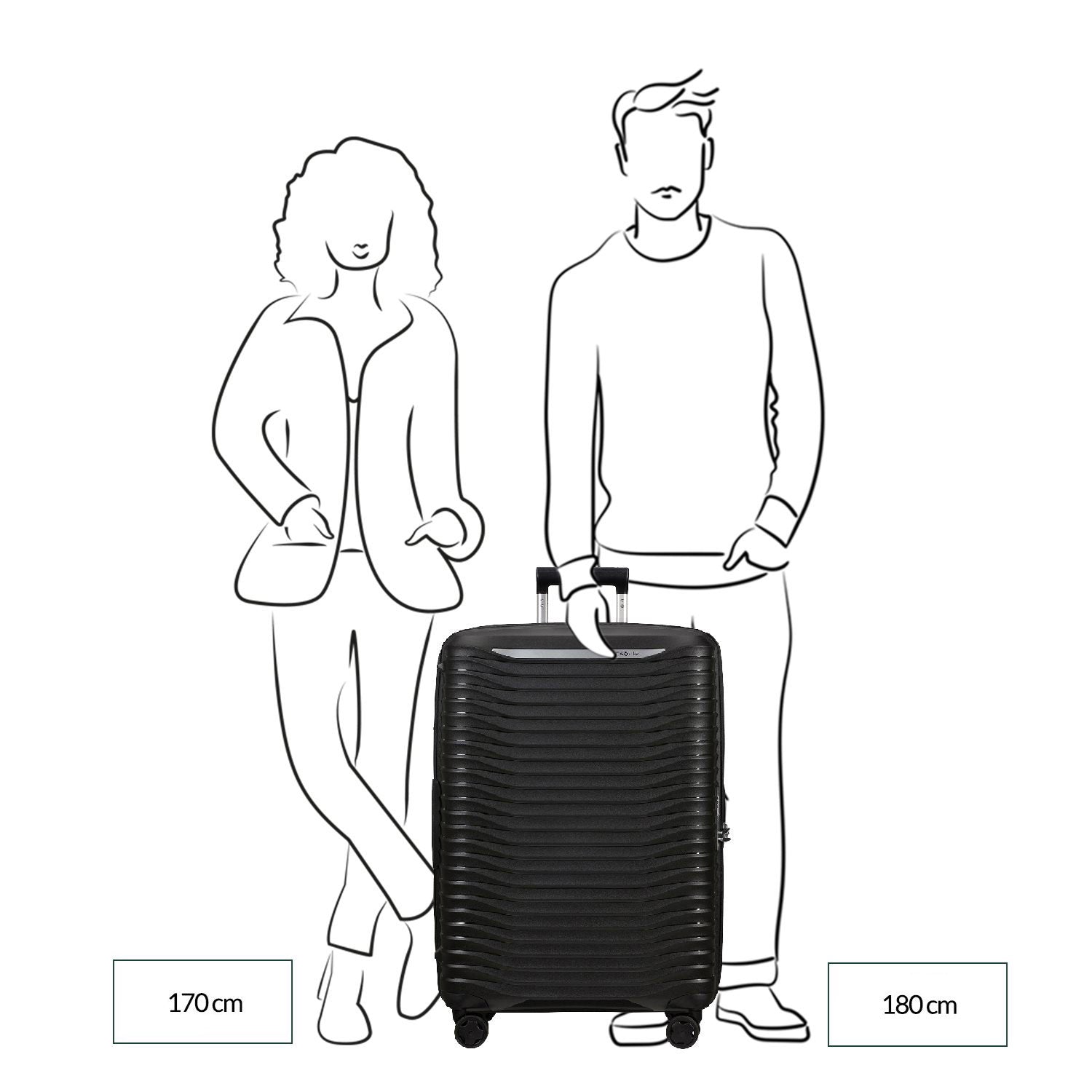 SAMSONITE Upscape spinner 81/30 exp lime