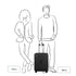 SAMSONITE Essens spinner 55/20 glacier