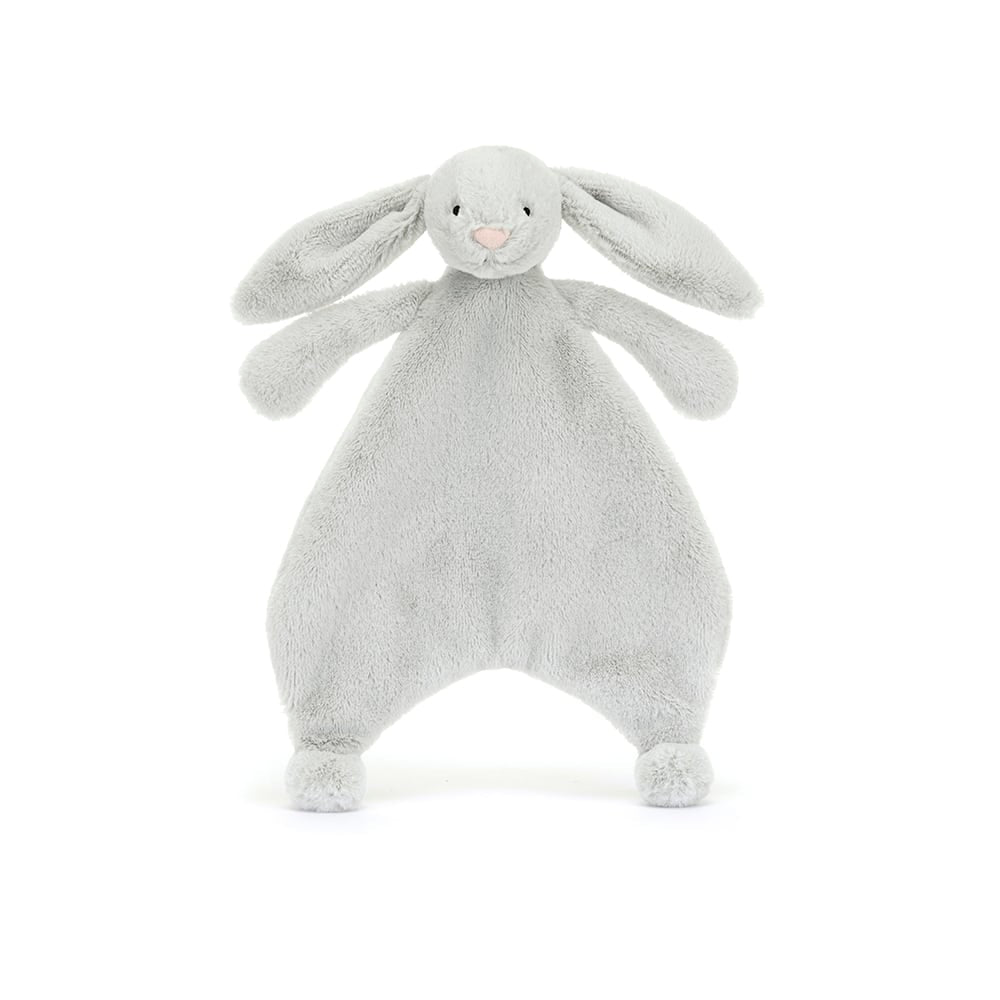 JELLYCAT Bashful Silver Bunny Comforter