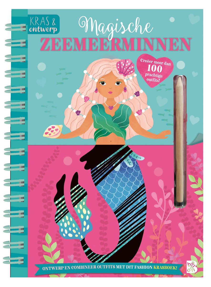 Kras & ontwerp - Magische zeemeerminnen