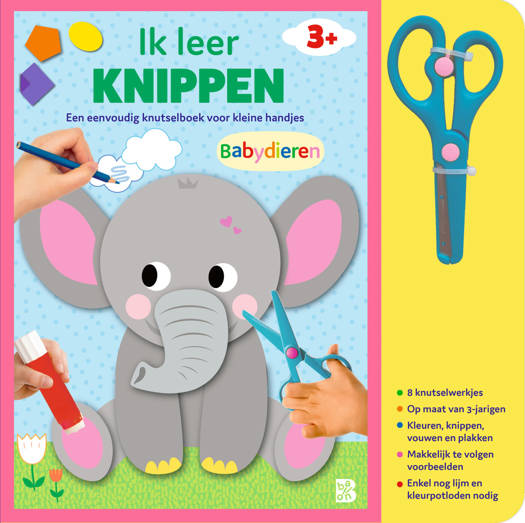 Ik leer knippen - Babydieren