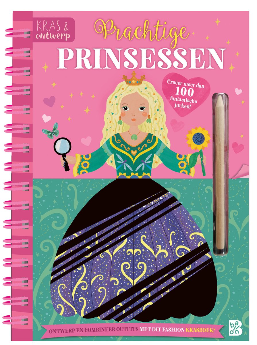 Kras & ontwerp - Prachtige prinsessen