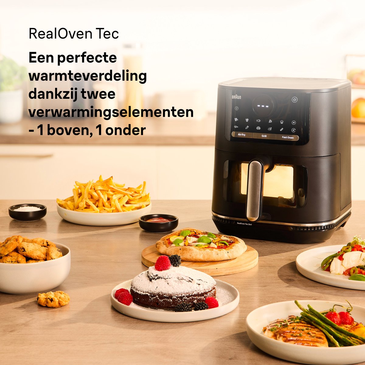 BRAUN Warmelucht friteuse multifry 5 piet h.