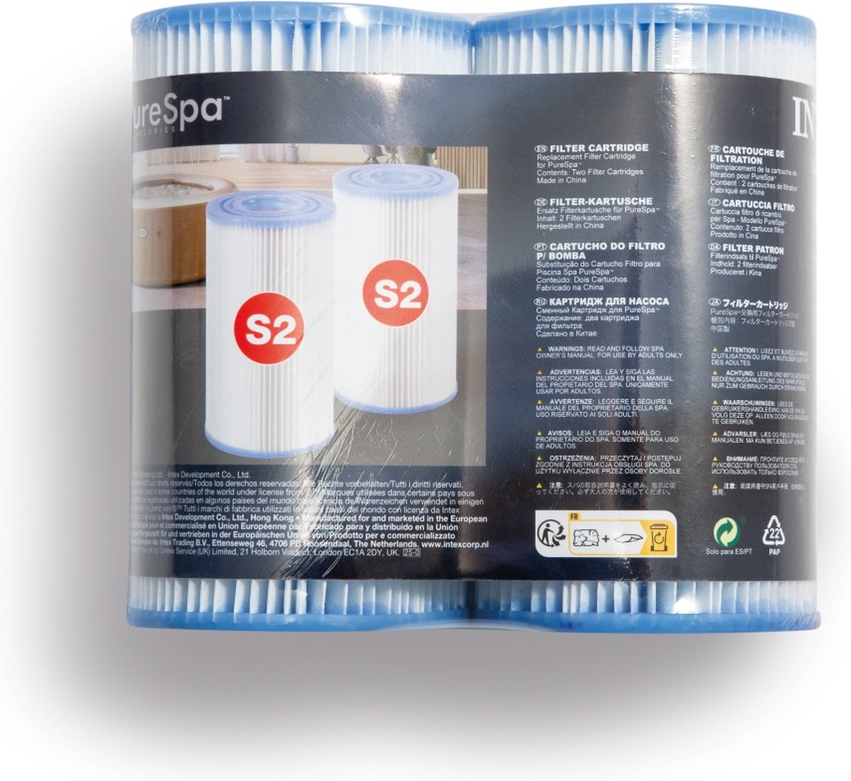 INTEX - Filter CATRIDGE S2 twin pack