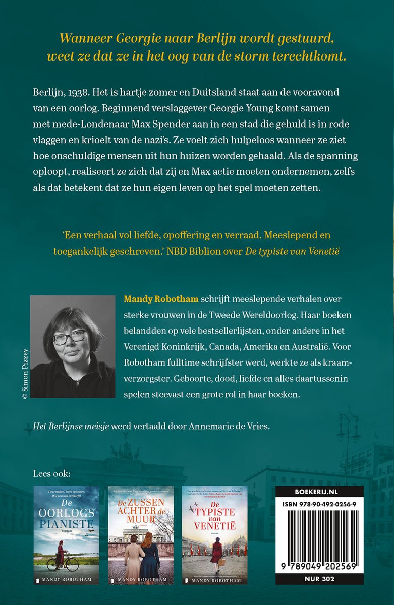 Het Berlijnse meisje - Mandy Robotham