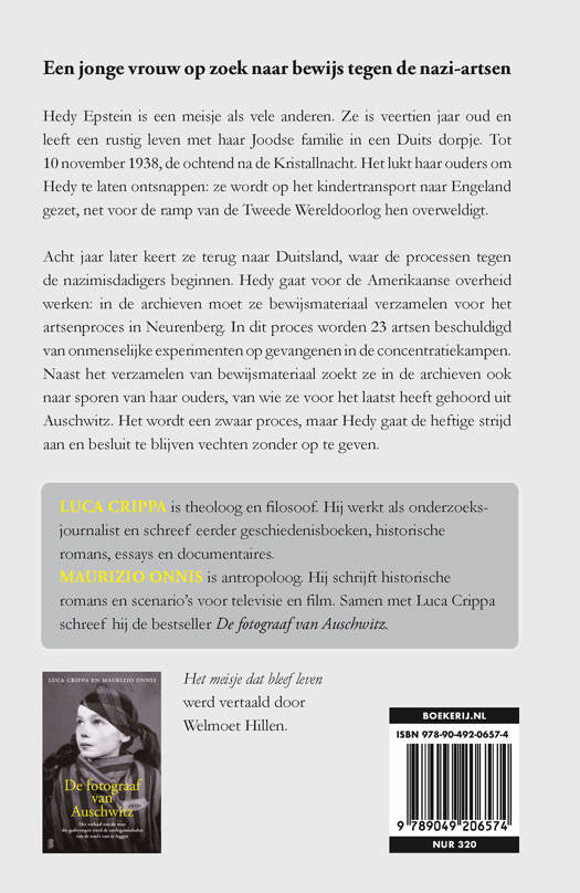 Het meisje dat bleef leven - Luca Crippa