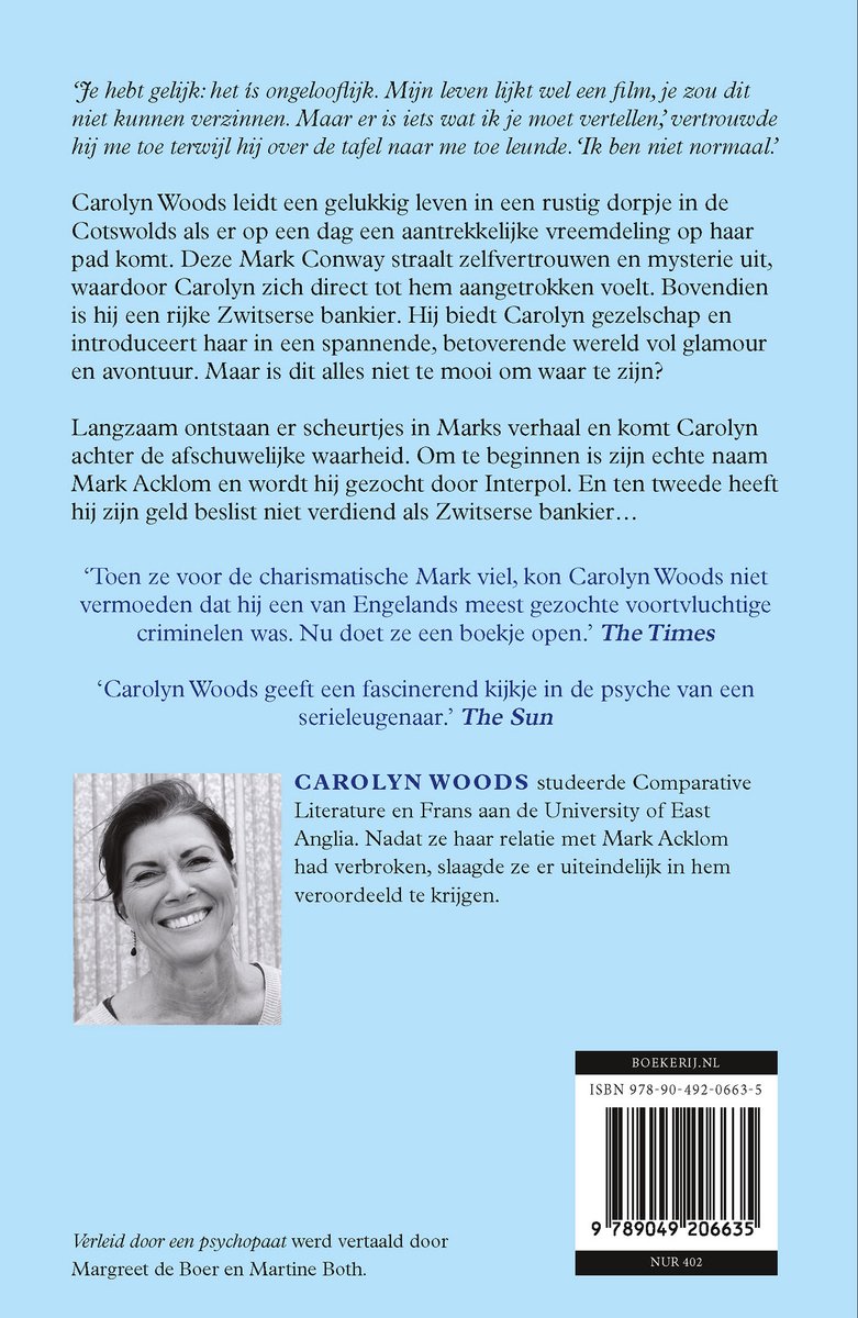 Verleid door een psychopaat - Carolyn Woods