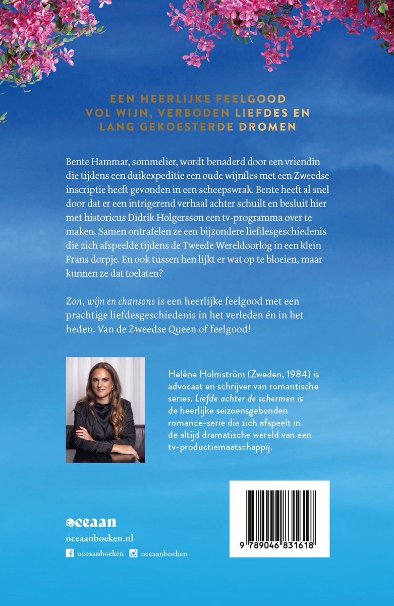 Liefde achter de schermen - Zon, wijn en chansons - Helene Holmstrom