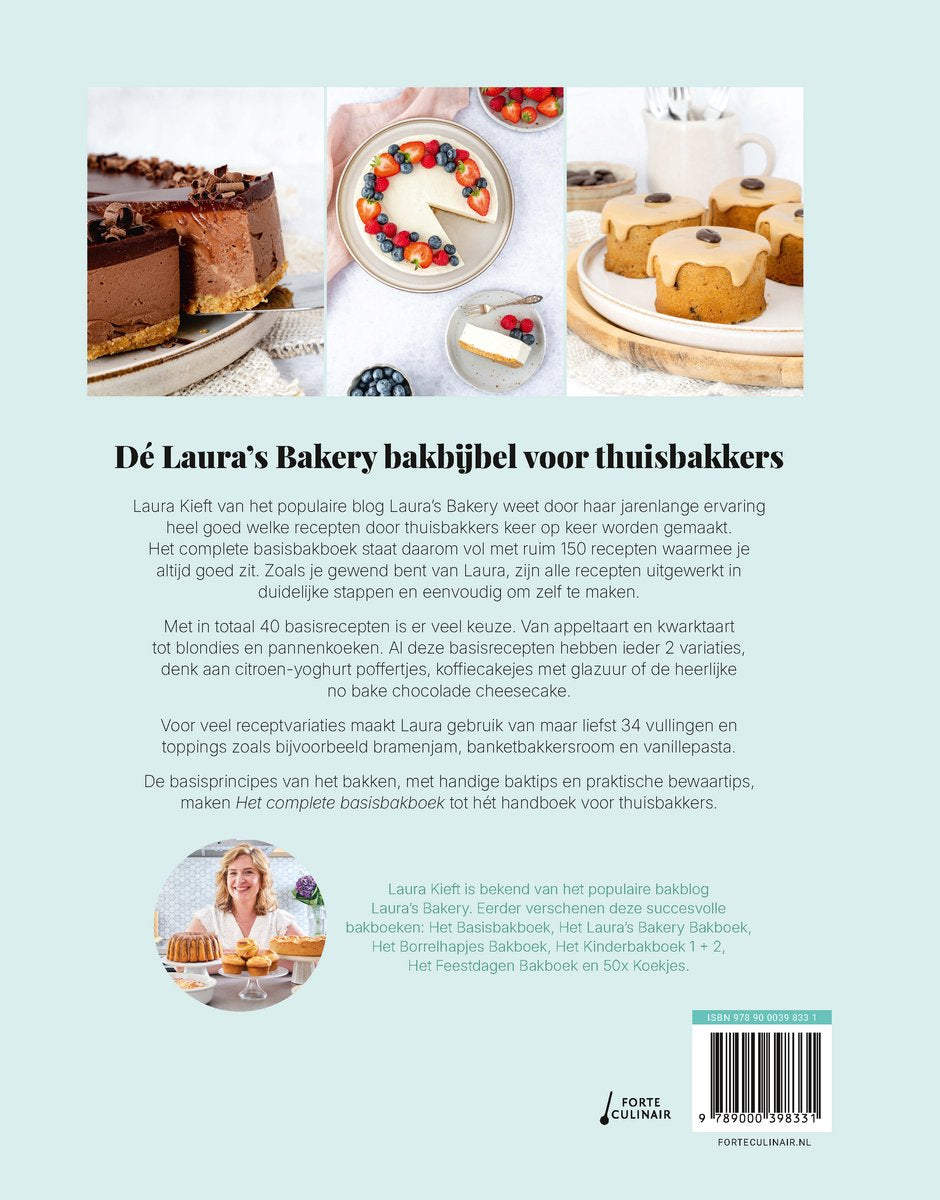 Laura's Bakery - Het complete basis bakboek - Laura Kieft