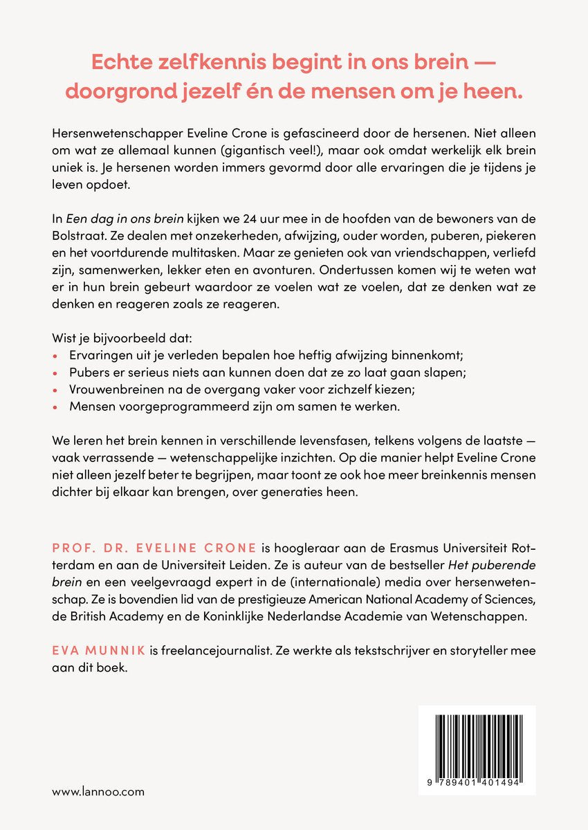 Een dag in ons brein - Eveline Crone