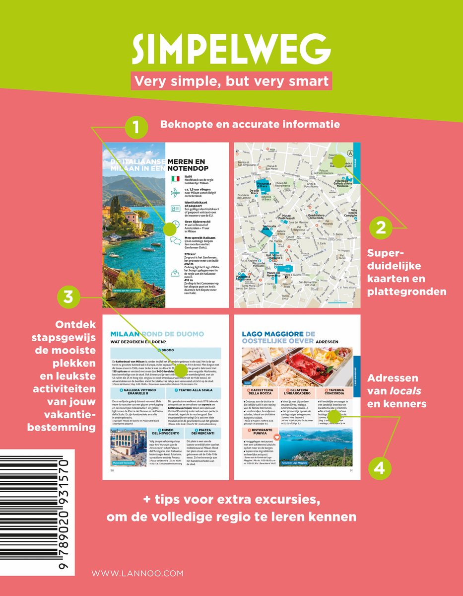Milaan en de meren - Simpelweg reisgids