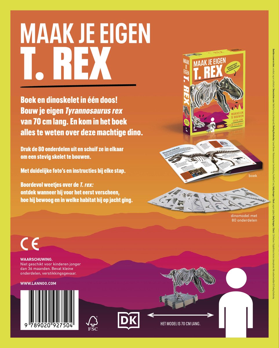 Maak je eigen T- Rex