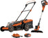 POWERPLUS Grasmaaier & trimmer dual power - incl. batterij 2x20V 5.0/2.5Ah en lader