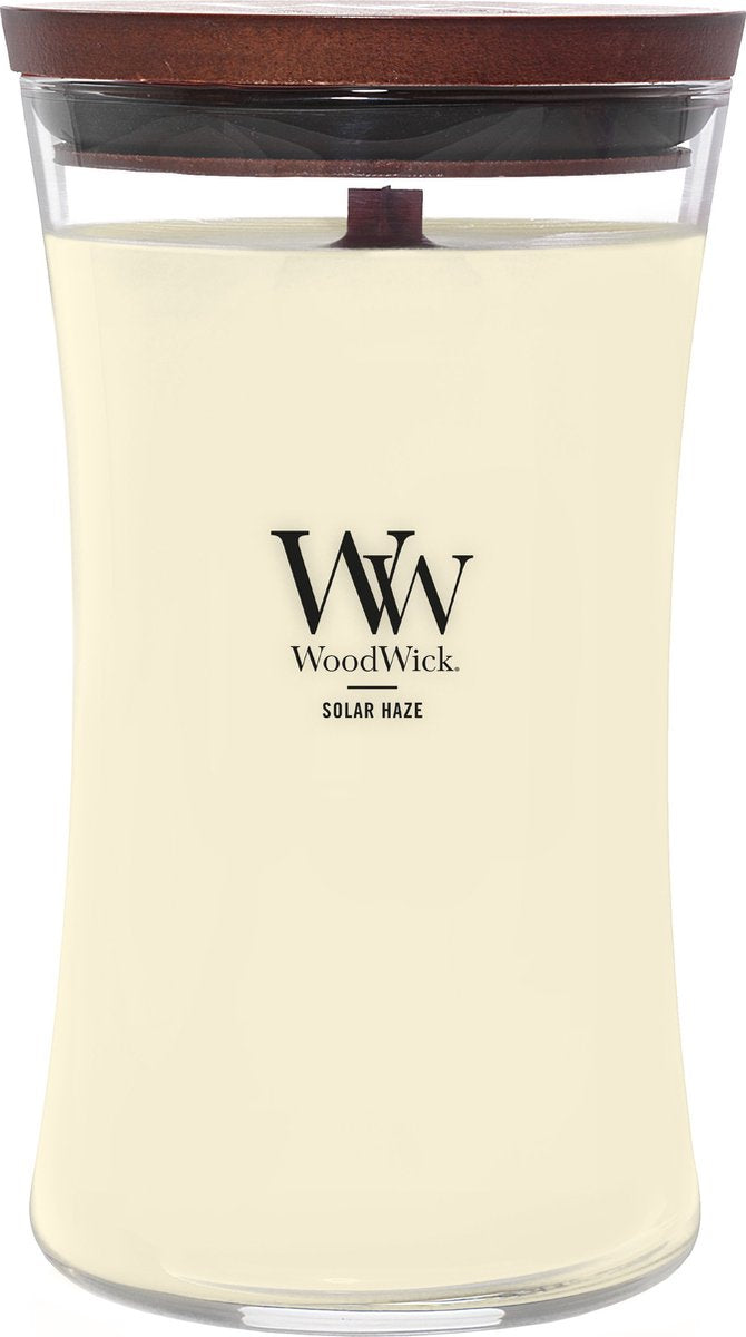 WOODWICK Geurkaars large - solar haze