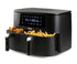 DOMO Airfryer double fry zone - 3&6L
