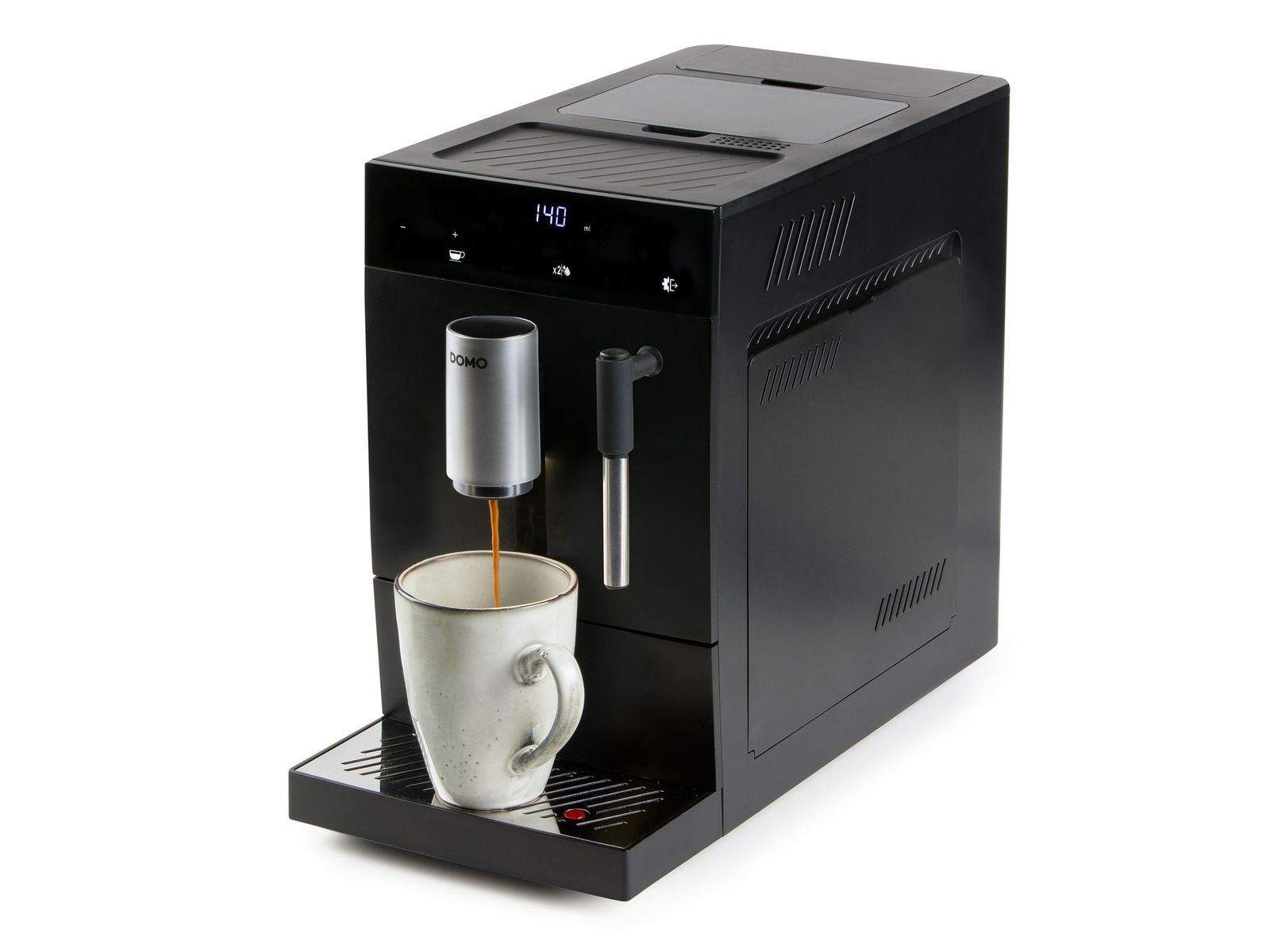 DOMO Volautomatische espresso met opschuimer