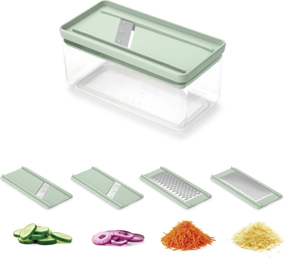 BRABANTIA Tasty+ Mandoline set jade green