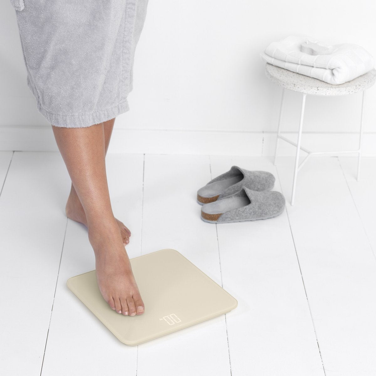 BRABANTIA ReNew personenweegschaal digitaal soft beige