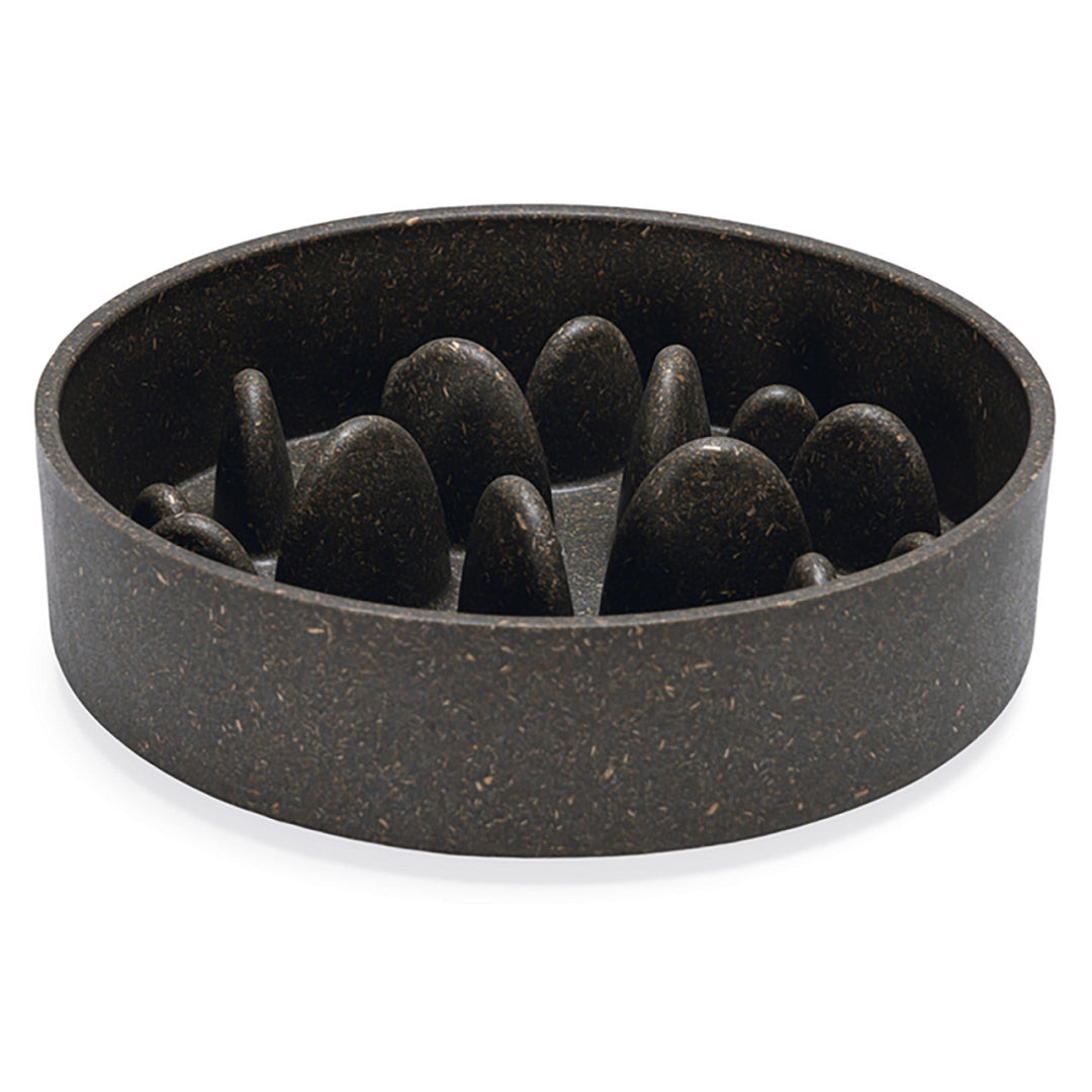 Designed by Lotte Hondenvoerbak POM grijs - 17cm Bamboo