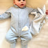 LIVING NATURE Felix babypakje - blauw - 0m
