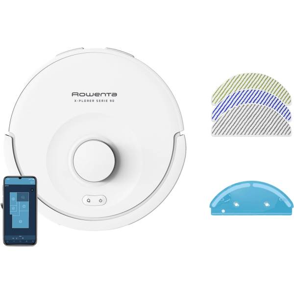 ROWENTA X-Plorer robotstofzuiger - wit