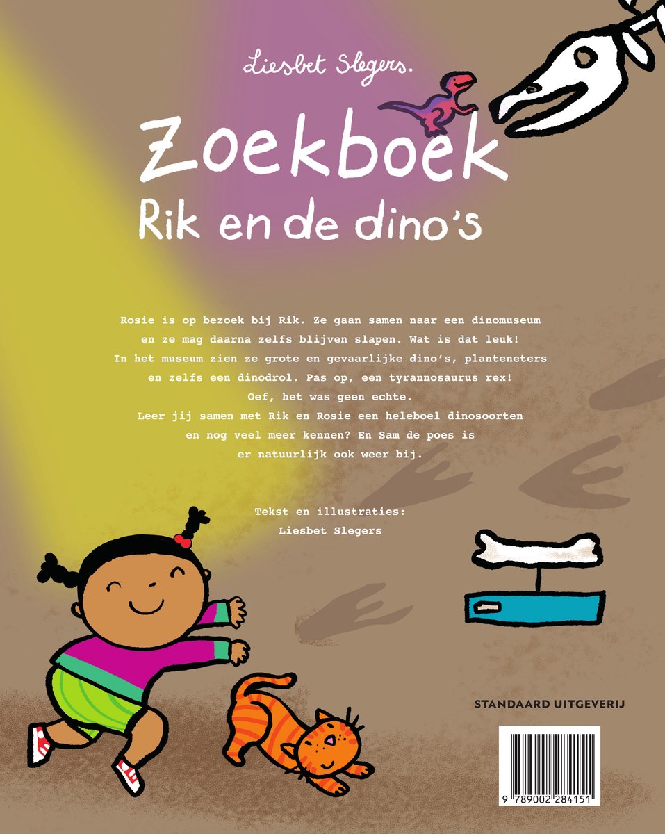 Zoekboek - Rik en de dino's - Liesbet Slegers