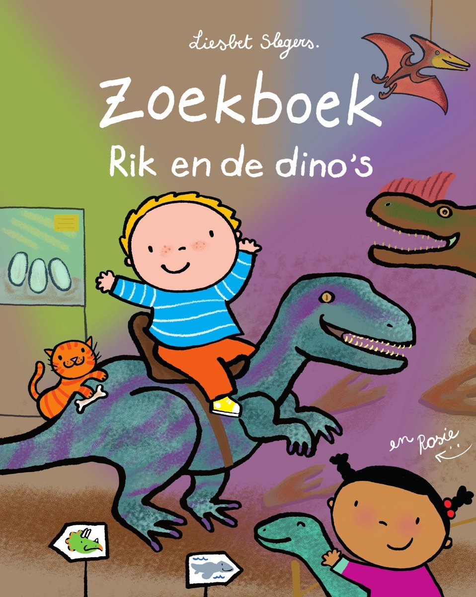 Zoekboek - Rik en de dino's - Liesbet Slegers