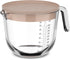 MEPAL glas maatbeker chef it 1000 ml met deksel  - chalk