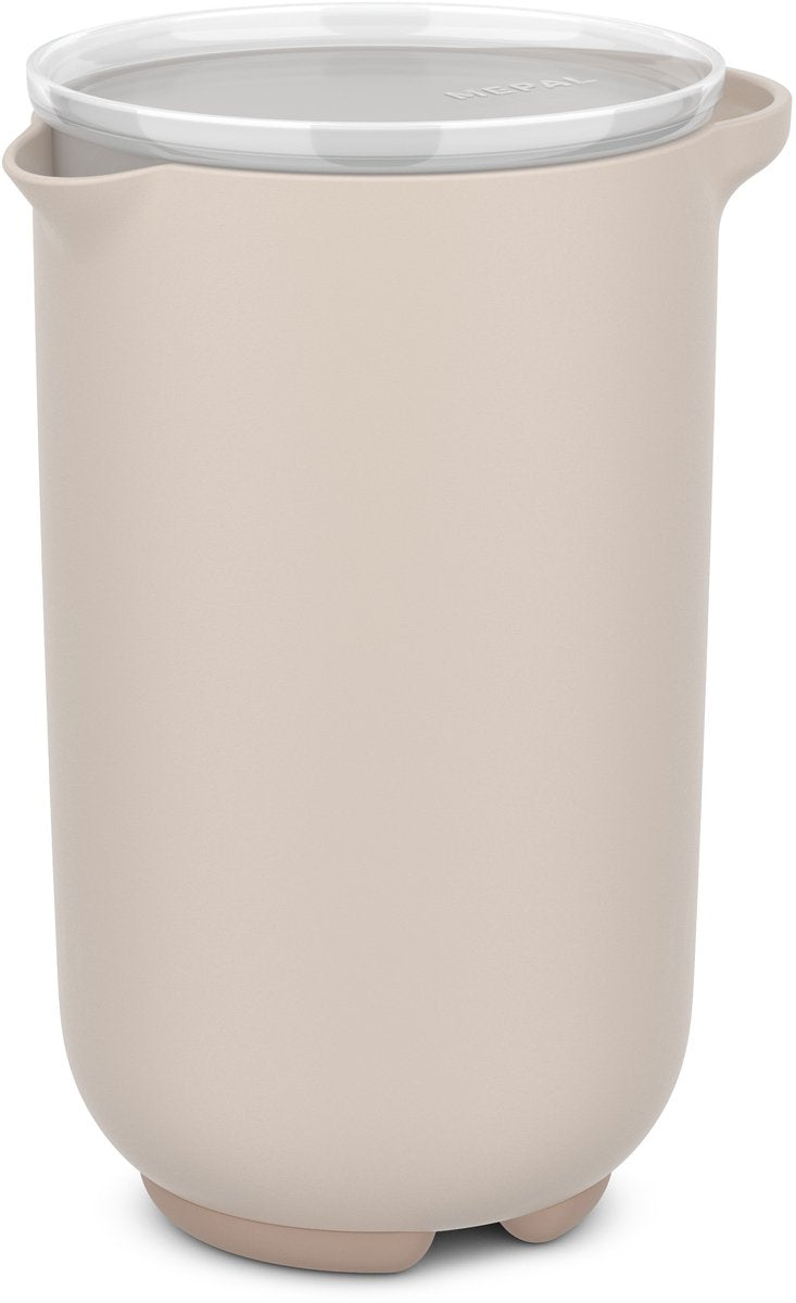 MEPAL mixbeker chef it 1000 ml met deksel - chalk