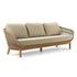 CALLISTO Preston loungeset - teak/ rope/ olefin
