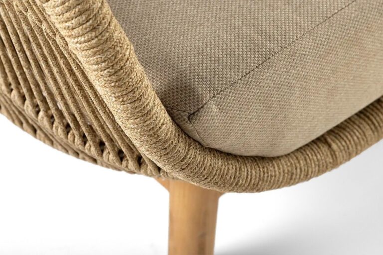 CALLISTO Preston loungeset - teak/ rope/ olefin