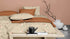 SATIN D'OR Dekbedovertrek - 240x200cm - Zabina beige satijn