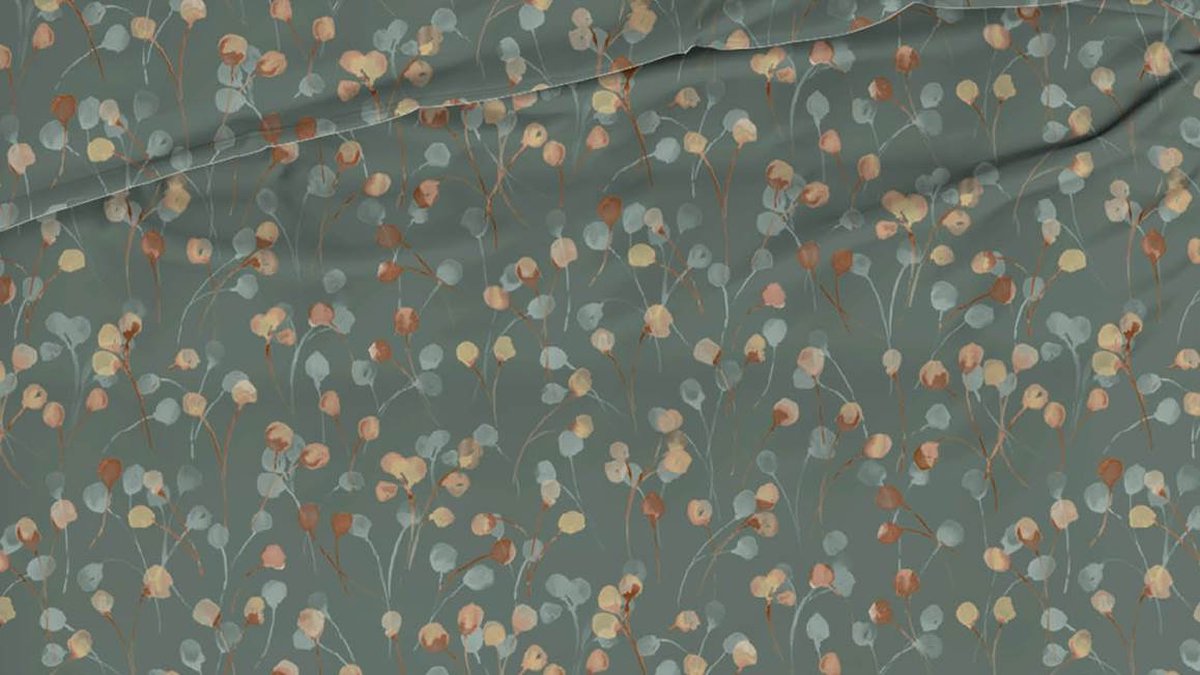 SATIN D'OR Dekbedovertrek - 270x200cm - Muriel mineral satijn