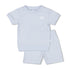 FEETJE Shortama wafel - Summer babyblue - 152