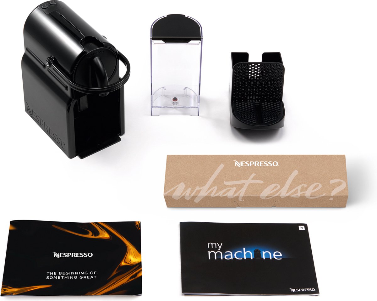 DELONGHI Nespresso inissia - zwart compact