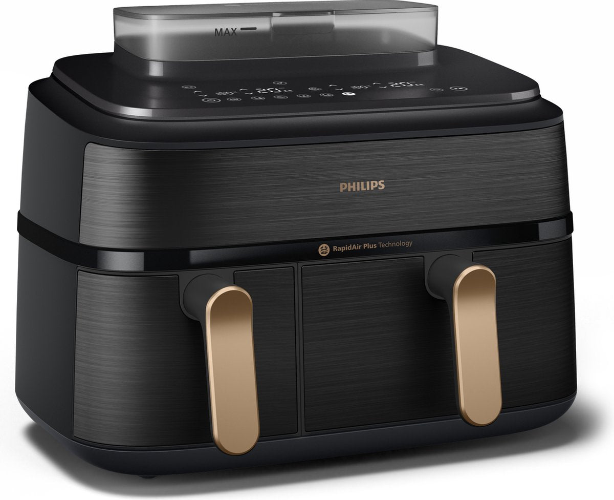 PHILIPS Stoom airfryer 5000S met dubbele mand
