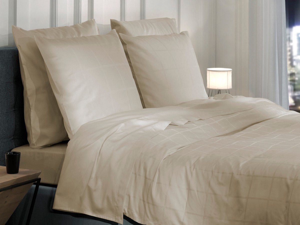 HECKETTLANE Diamante dekbedovertrek - 240x220cm - mojave sand