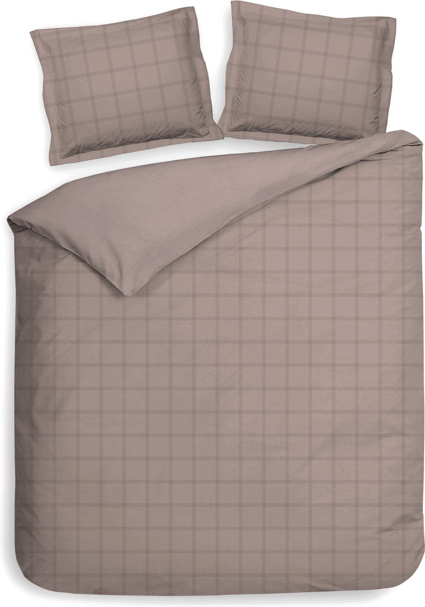 HECKETTLANE Diamante dekbedovertrek - 240x220cm - rose tan