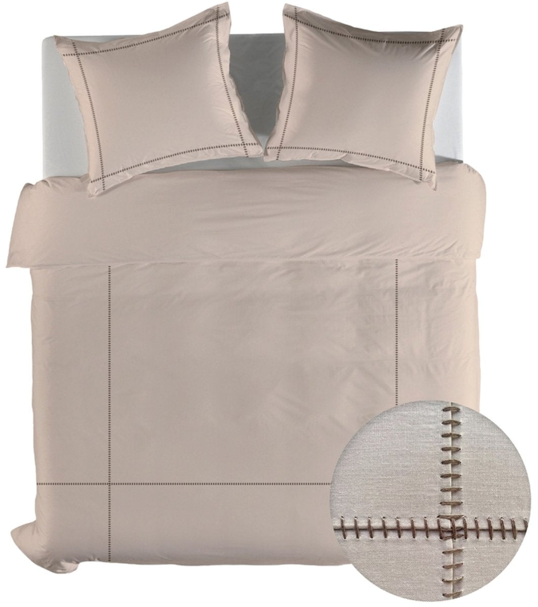 YELOOW Suite Port Louis dekbedovertrek - 240x220cm - dollar sand