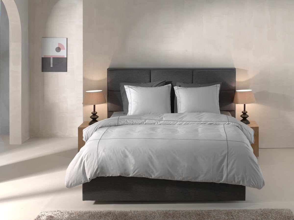 YELOOW Suite Port Louis dekbedovertrek - 240x220cm - vaporous grey