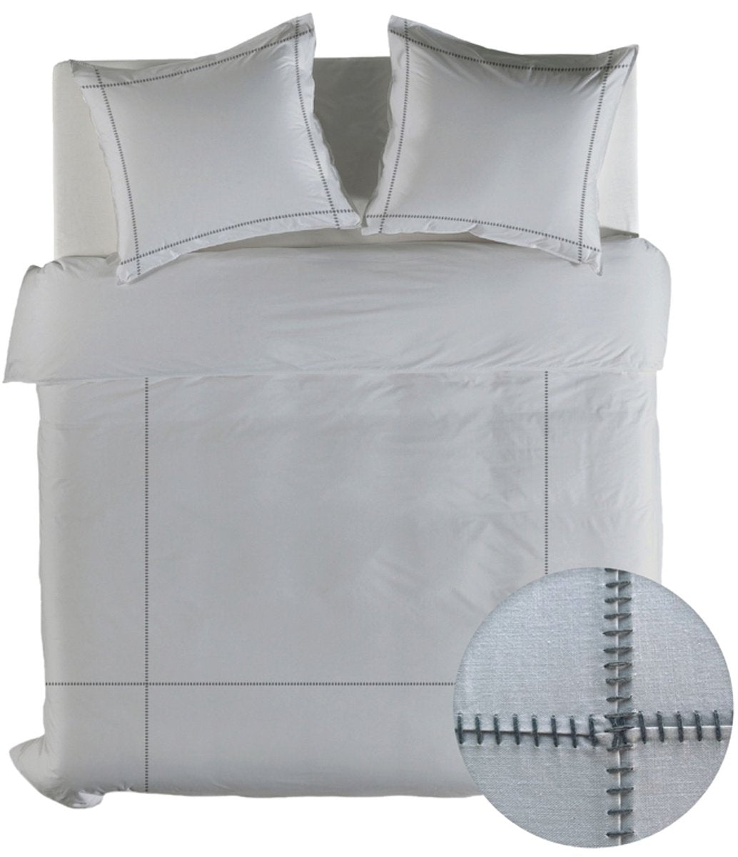 YELOOW Suite Port Louis dekbedovertrek - 240x220cm - vaporous grey