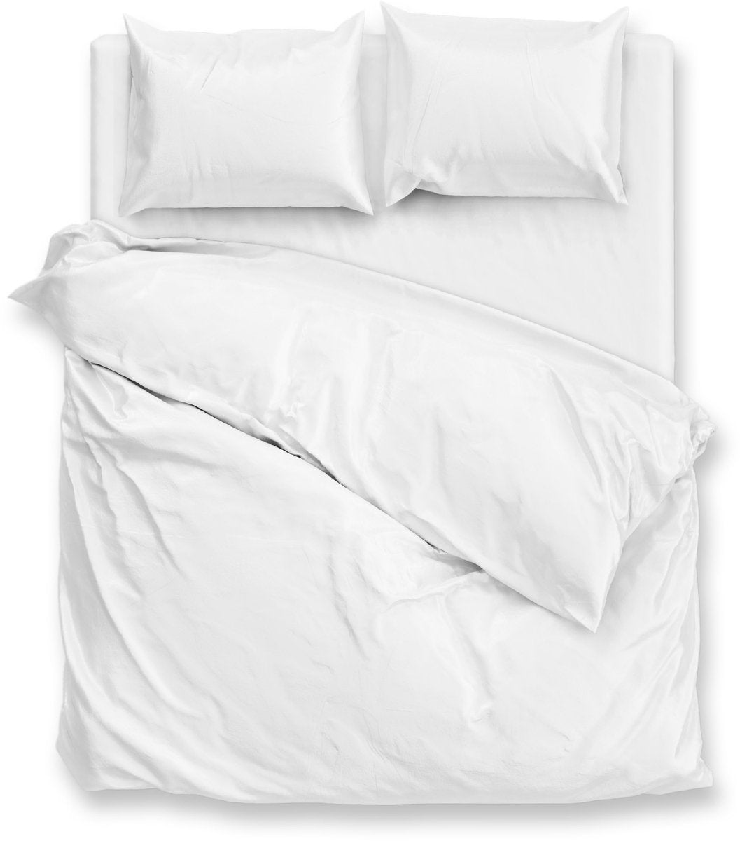 ZOHOME Percalle dekbedovertrek - 240x220cm - crystal white