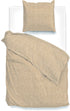 ZOHOME Lino dekbedovertrek - 140x220cm - tan brown