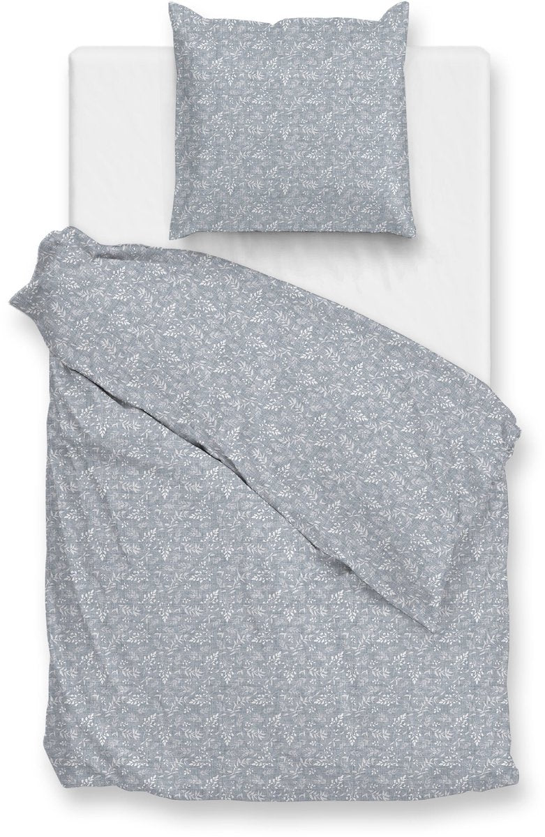 ZOHOME Petali di Lino dekbedovertrek - 140x220cm - denim