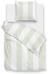 ZOHOME Tratti di Satinado dekbedovertrek - 140x220cm - foam green