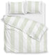 ZOHOME Tratti di Satinado dekbedovertrek - 240x220cm - foam green