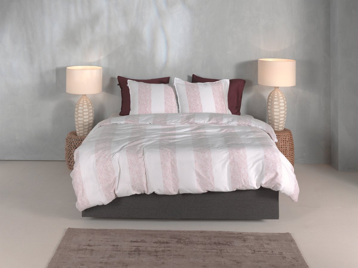 ZOHOME Tratti di Satinado dekbedovertrek - 200x220cm - shady pink