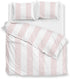 ZOHOME Tratti di Satinado dekbedovertrek - 200x220cm - shady pink