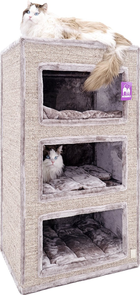 PETREBELS Boulder kattenlounge - Cappuccino