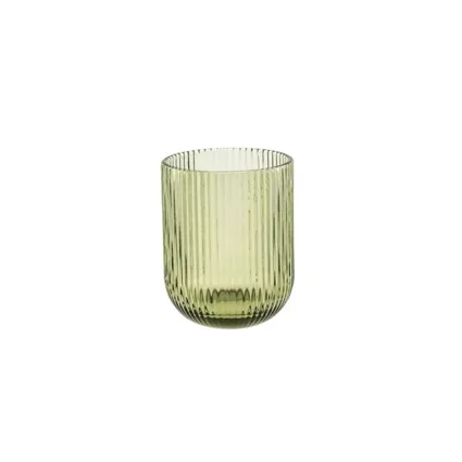 ROSE & TULIPANI Twisty beker 260ml - groen